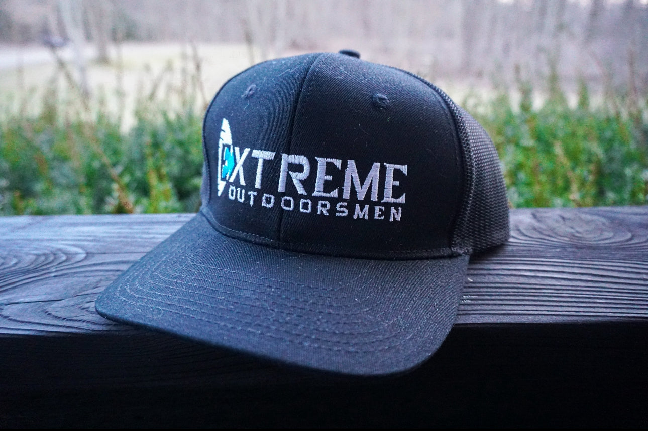 Extreme Logo Trucker Hat - Black