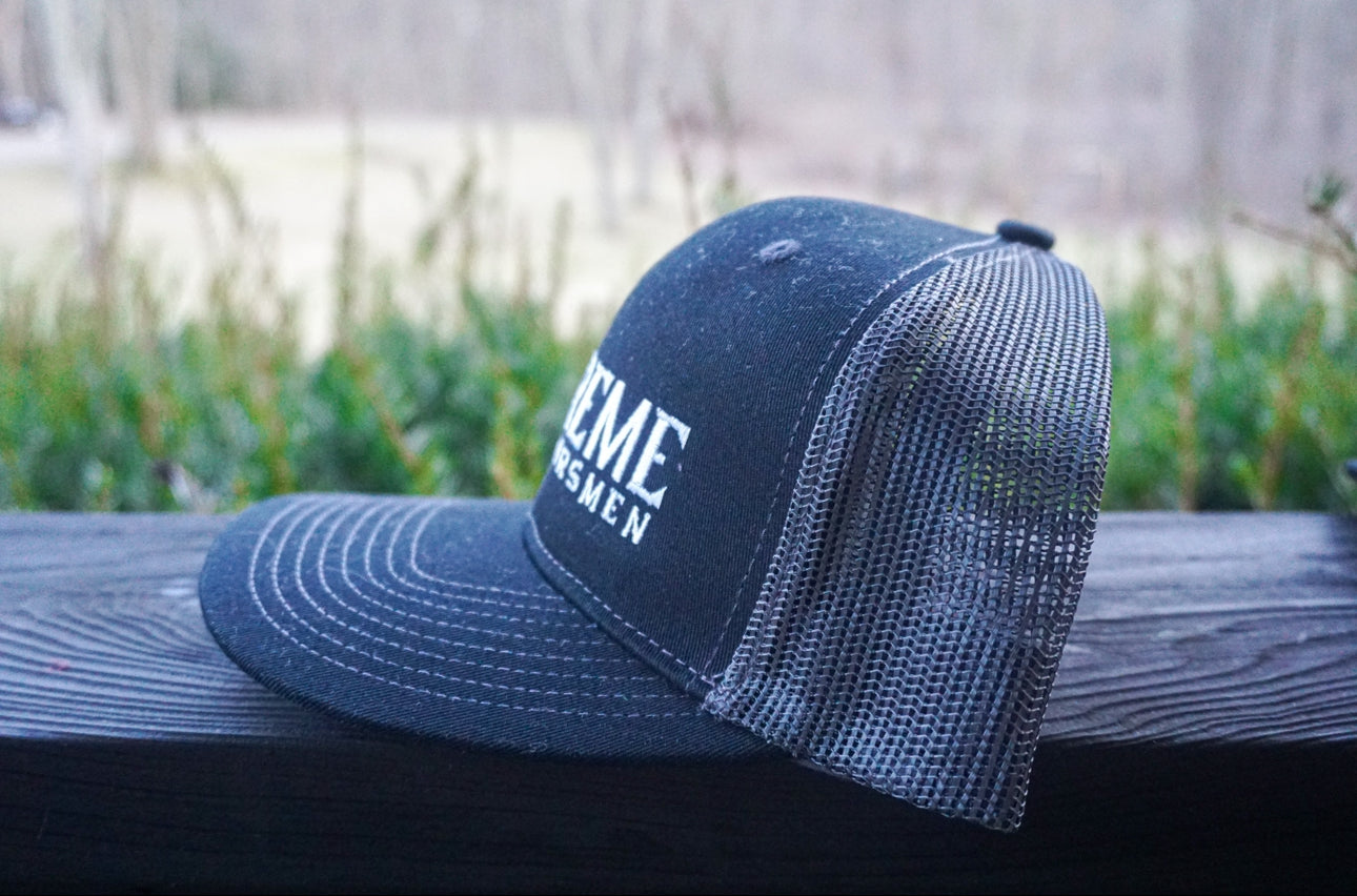 Extreme Logo Trucker Hat - Black/Grey