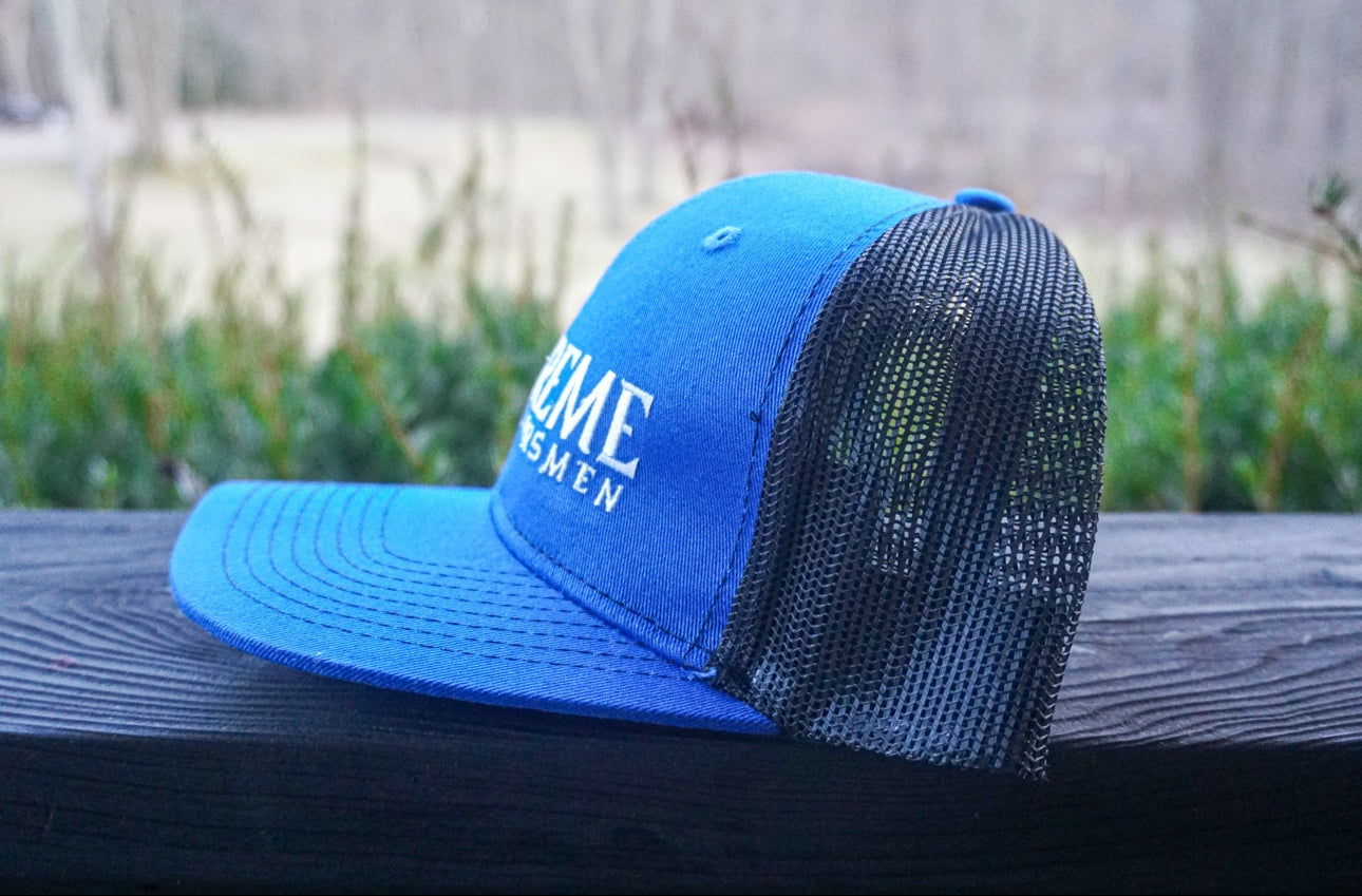 Extreme Logo Trucker Hat - Blue